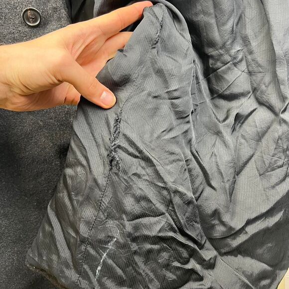 Ermenegildo Zegna Soft Wool Trench Coat Size M - Picture 7 of 8